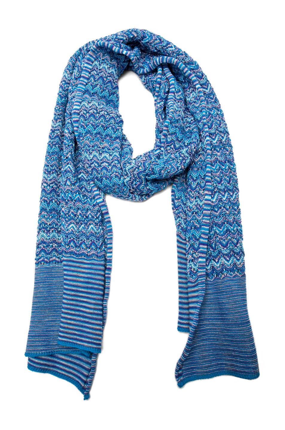 Image 1 of Missoni Scarf in Blue