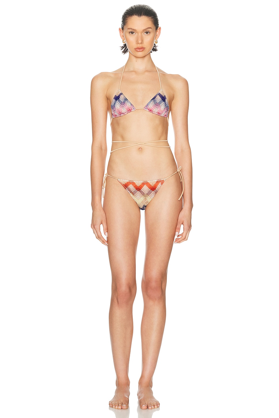 Missoni Zig Zag Triangle Bikini Set