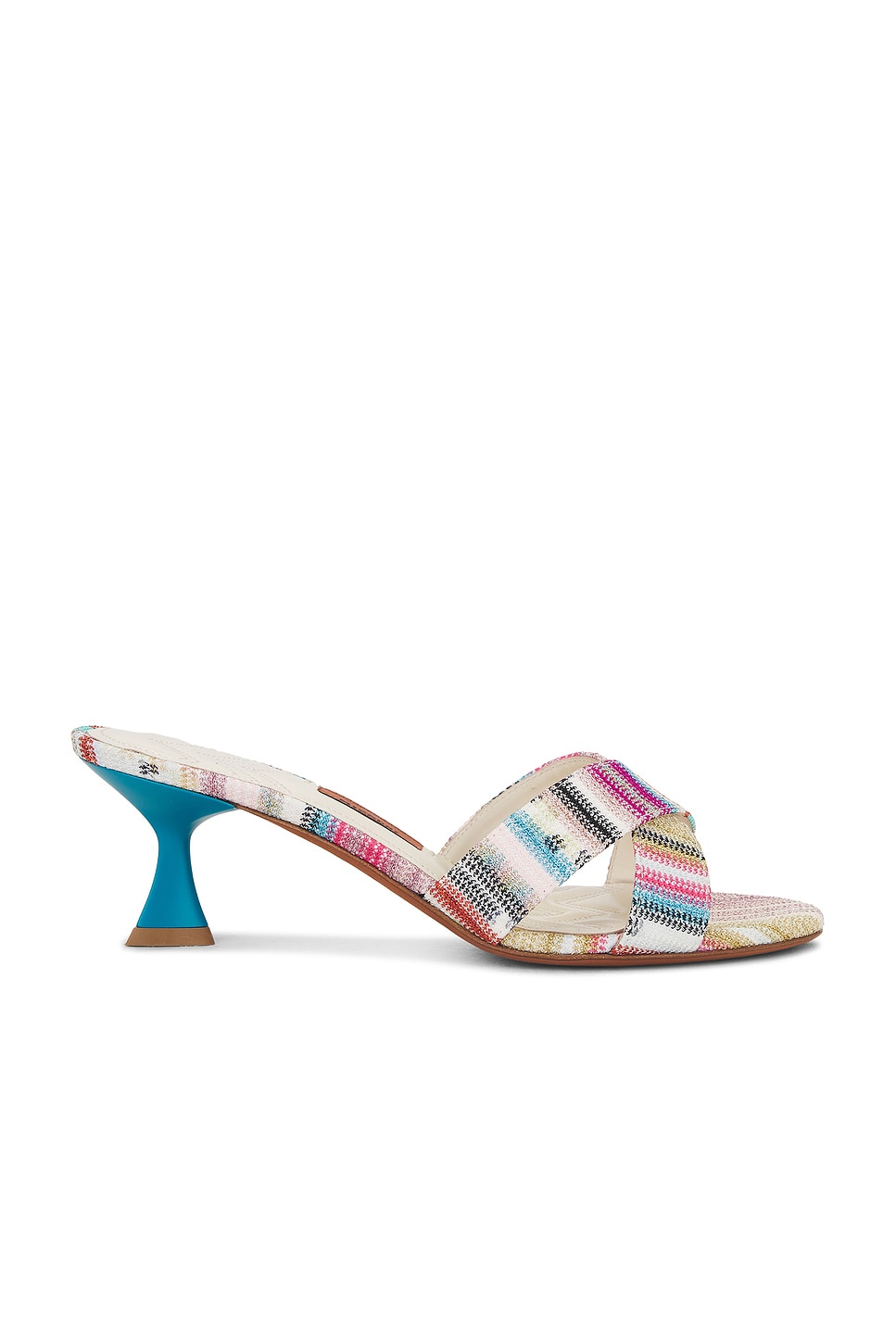 Paula Mule in Blue,Pink