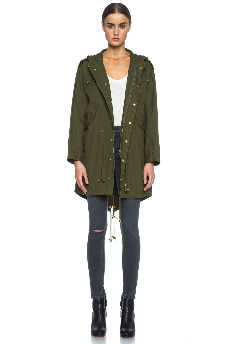 Image 1 of M Missoni Cotton Jacket in Army