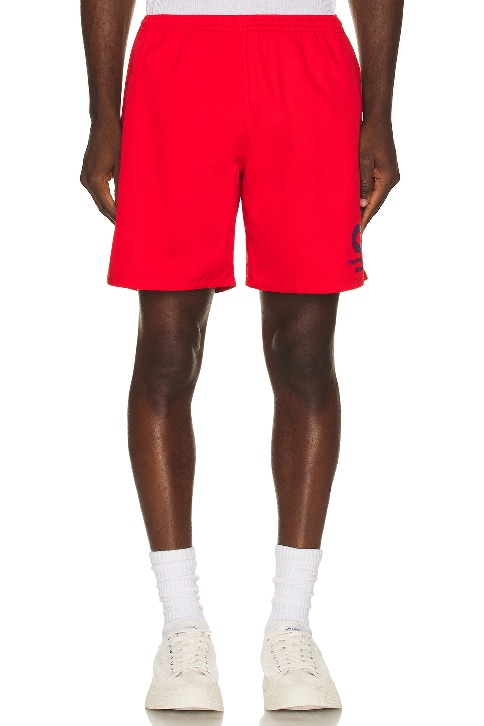 Image 1 of Mister Green Psychedathletiques Shorts in Classic Red
