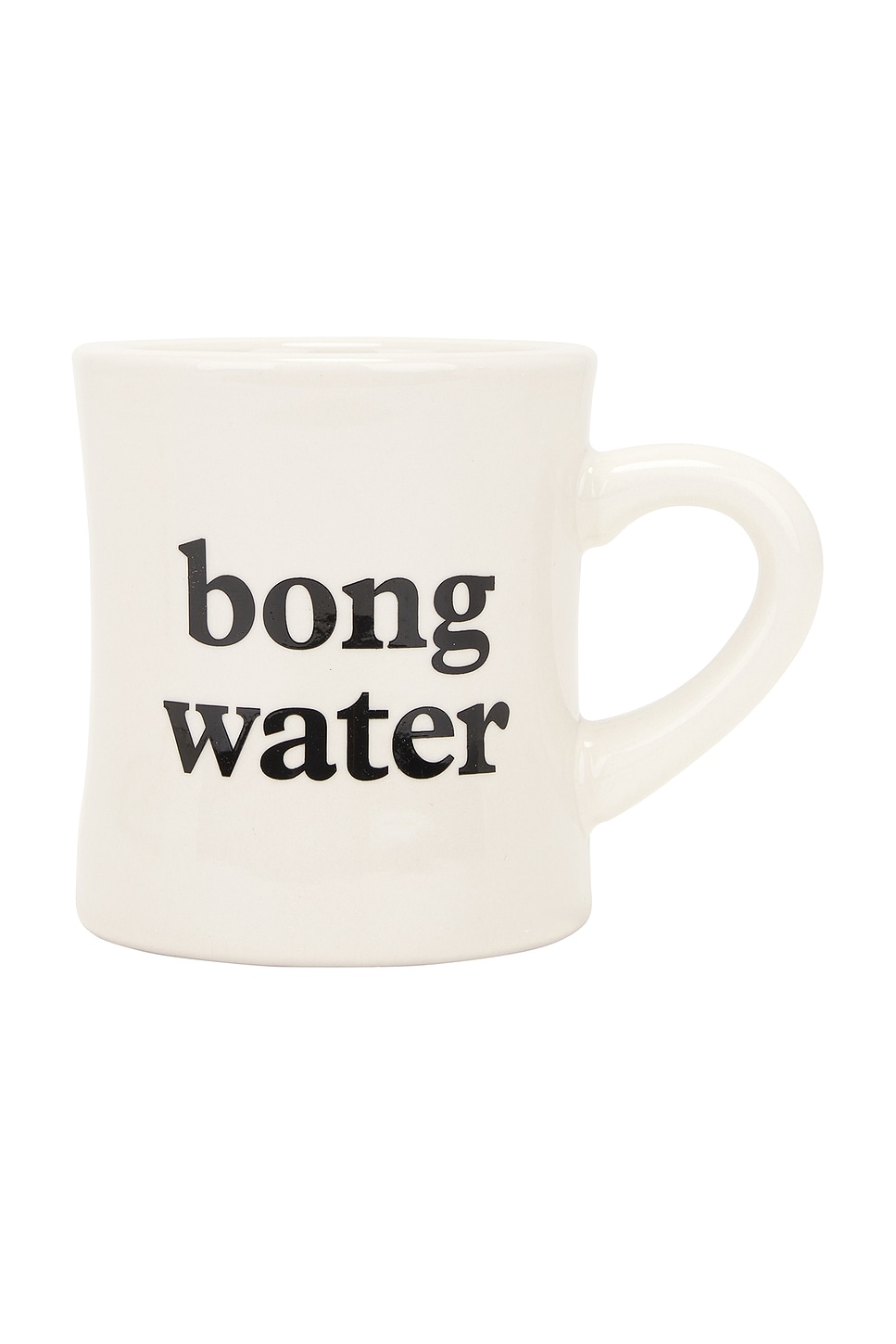 Bong Water Ceramic Mug in White