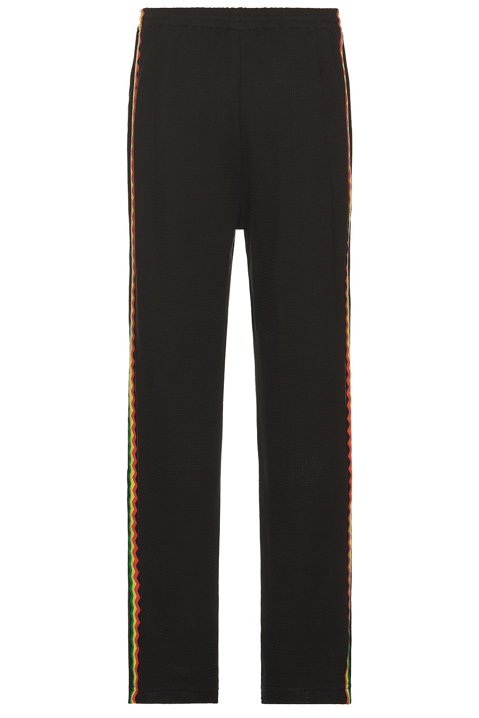 Shop Mister Green Crochet Tracksuit Pant In Black