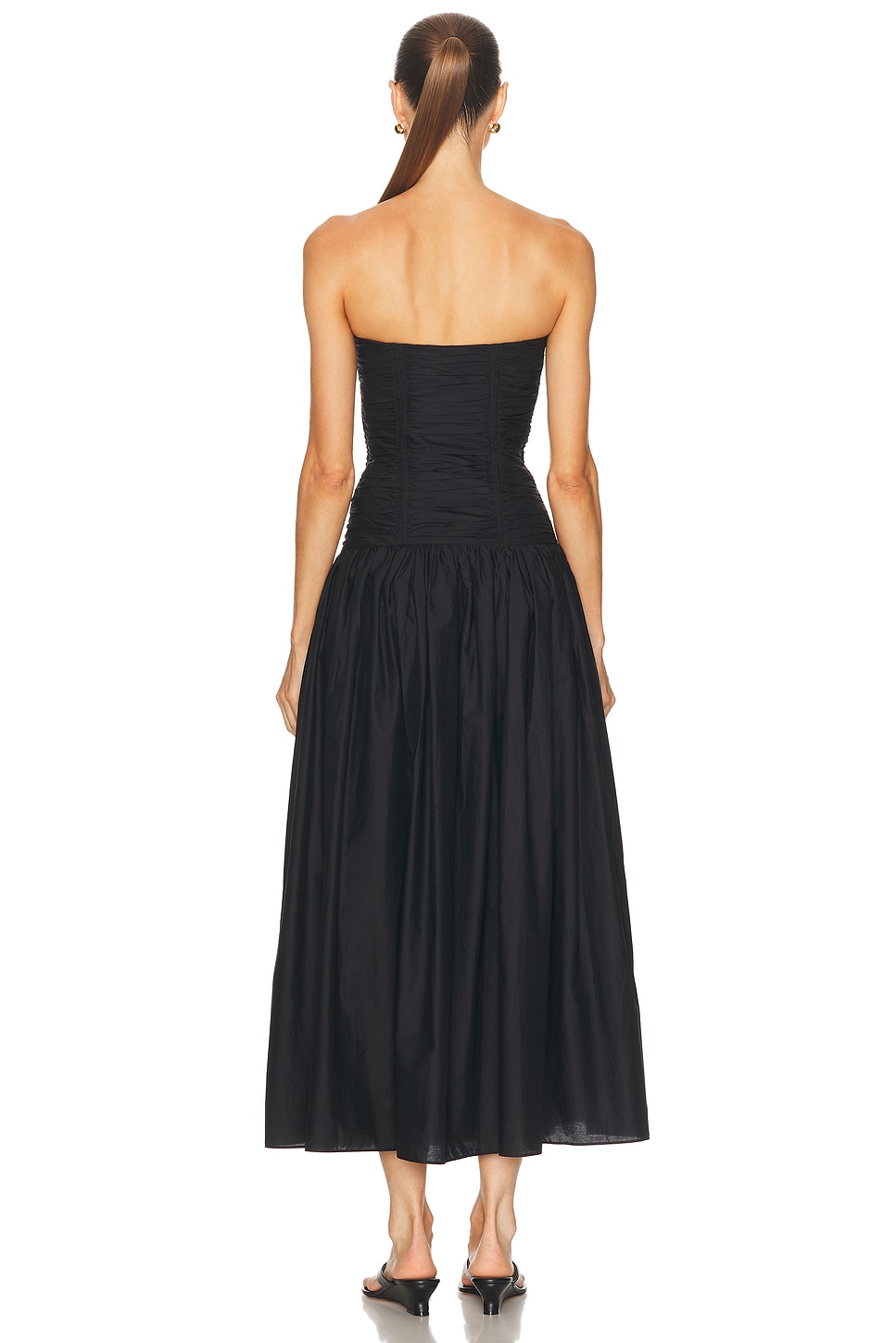 Matteau Strapless Drop Waist Dress