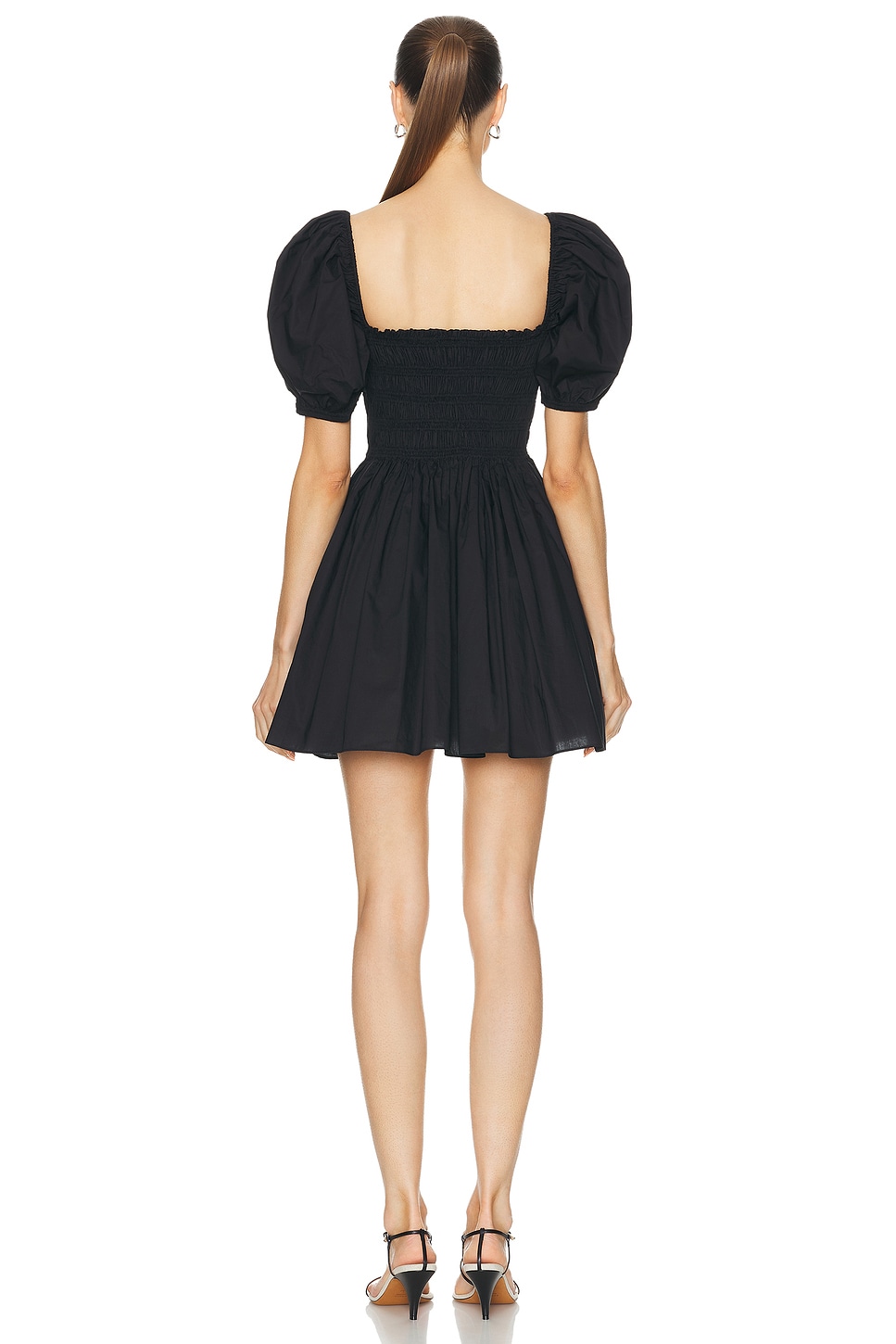 Matteau Shirred Peasant Mini Dress thumbnail