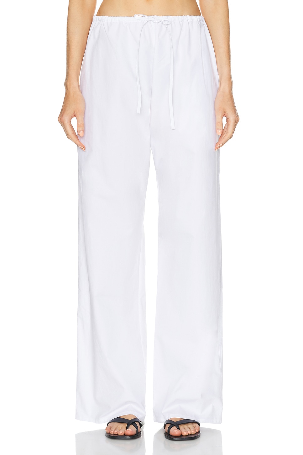 Image 1 of Matteau Drawcord Pant in White