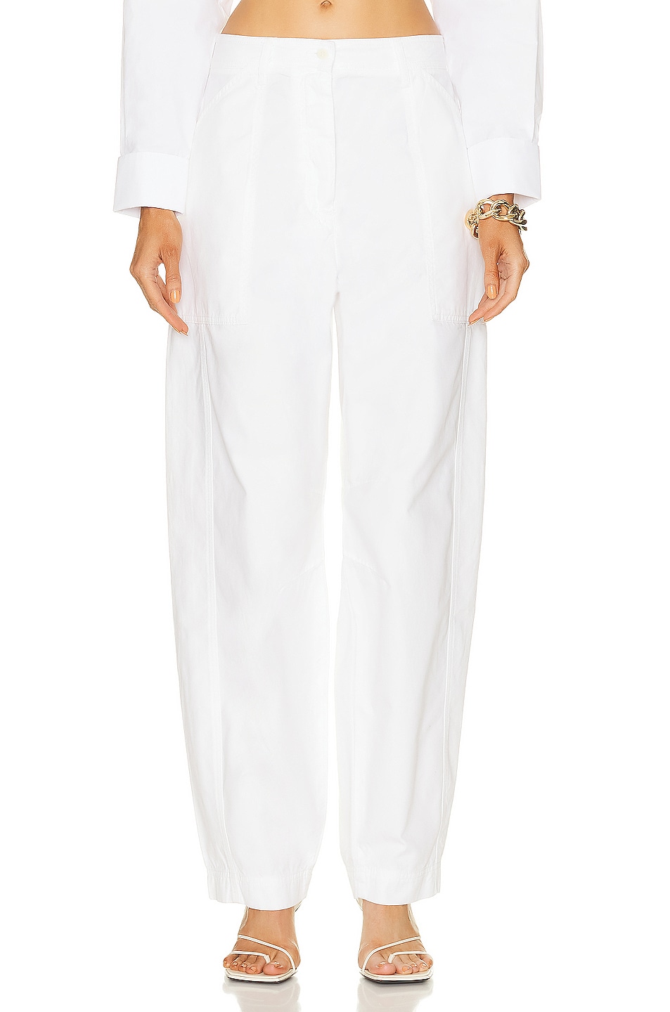 Image 1 of Matteau Relaxed Cargo Pant in White