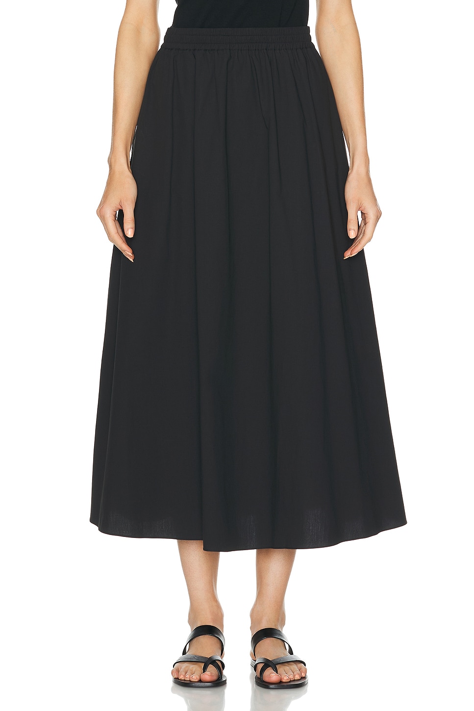Image 1 of Matteau Relaxed Everyday Skirt in Black