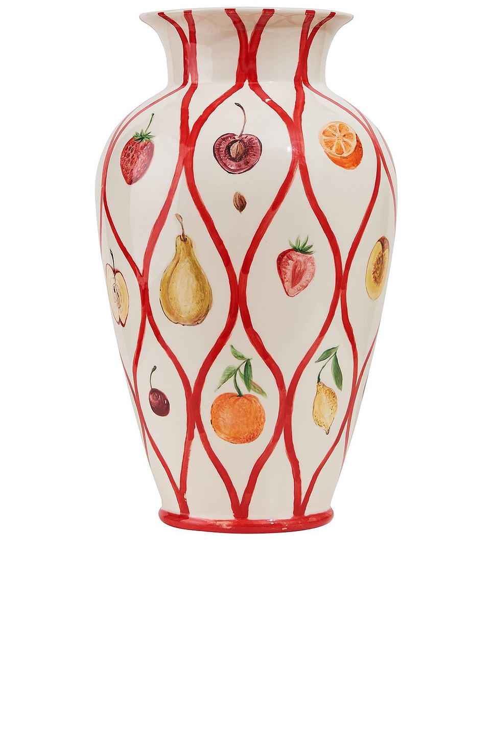 MISETTE LARGE HAND-PAINTED VASE 