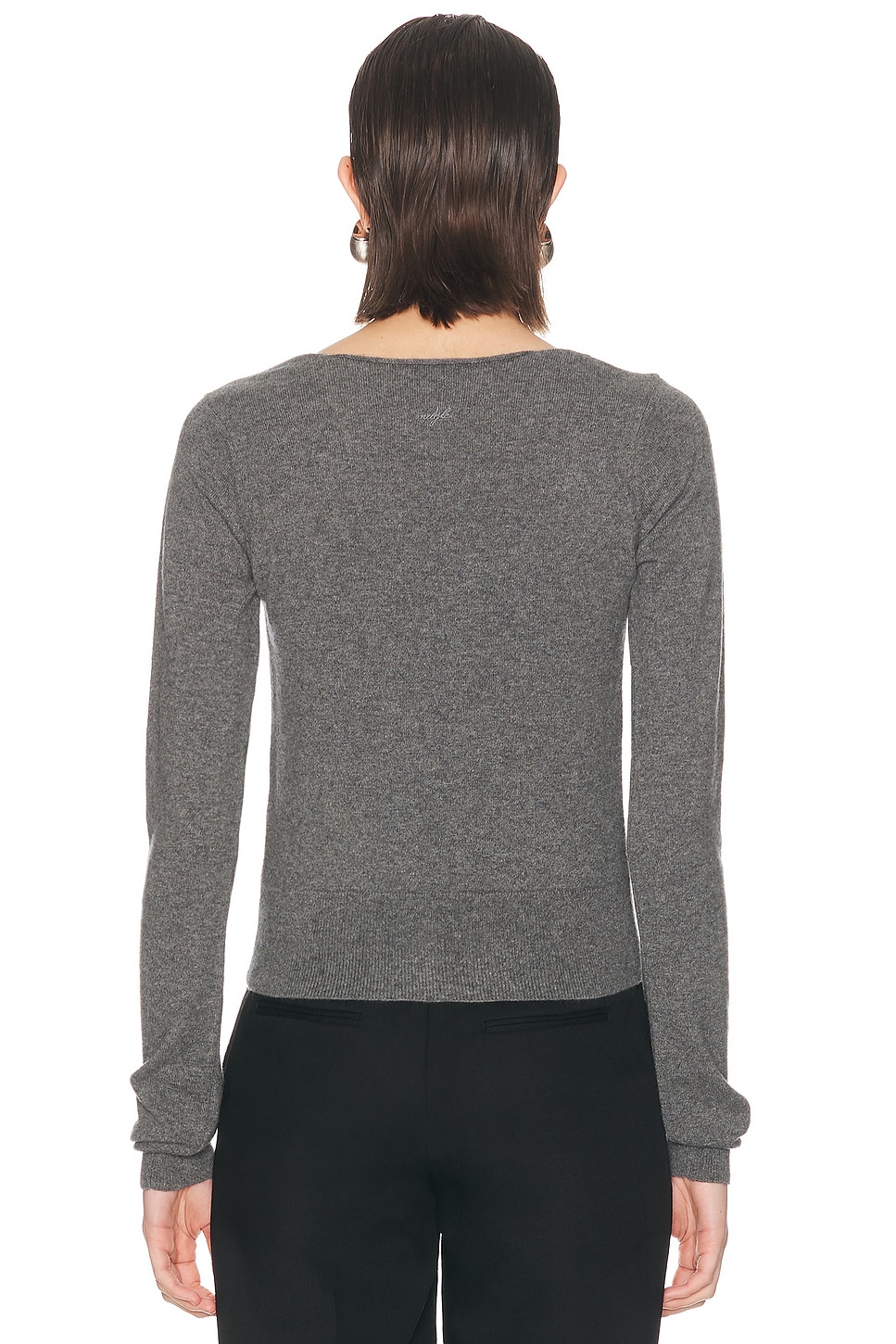 Mugler Long Sleeve Knit Sweater