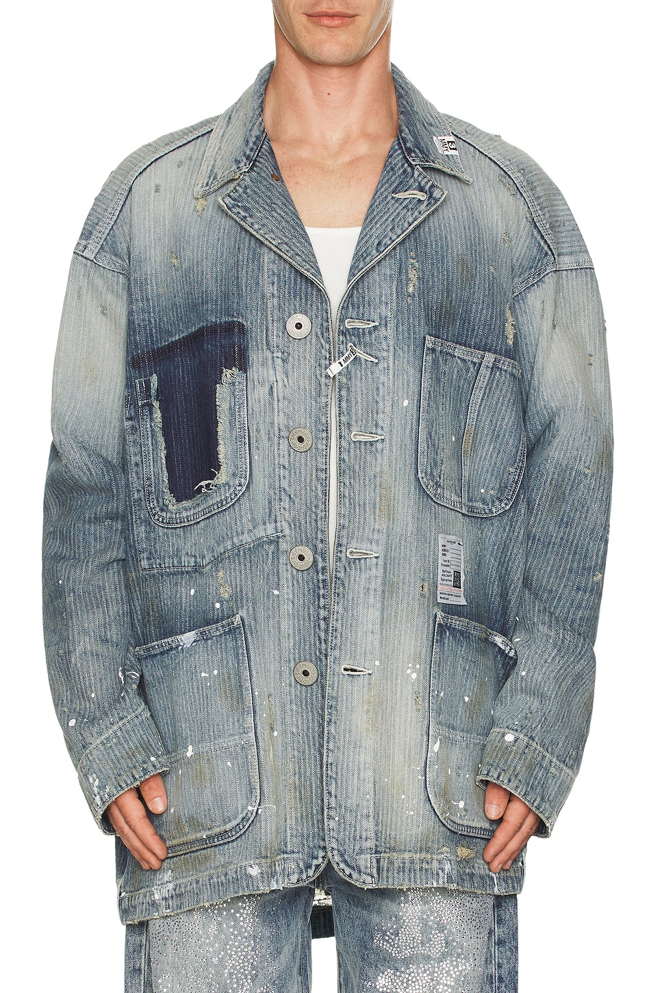 Aged Chore Jacket - Thumbnail 5