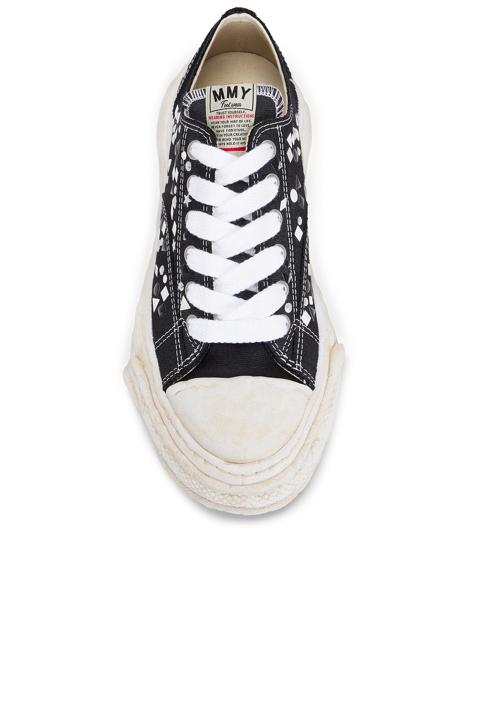 Maison MIHARA YASUHIRO Peterson23 Original Sole Embellished Canvas Low -Top Sneaker | Thumbnail 4 Maison MIHARA YASUHIRO Peterson23 Original Sole Embellished Canvas Low -Top Sneaker | Thumbnail 4