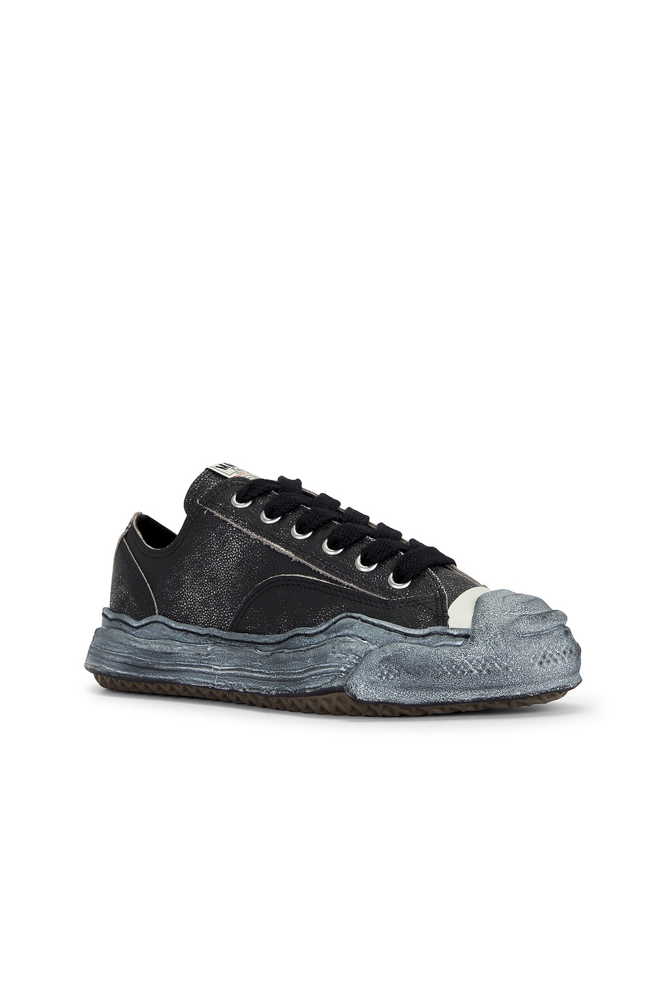 Maison MIHARA YASUHIRO Hank Original Sole Shrink Leather Low -Top Sneaker | Thumbnail 2 Maison MIHARA YASUHIRO Hank Original Sole Shrink Leather Low -Top Sneaker | Thumbnail 2