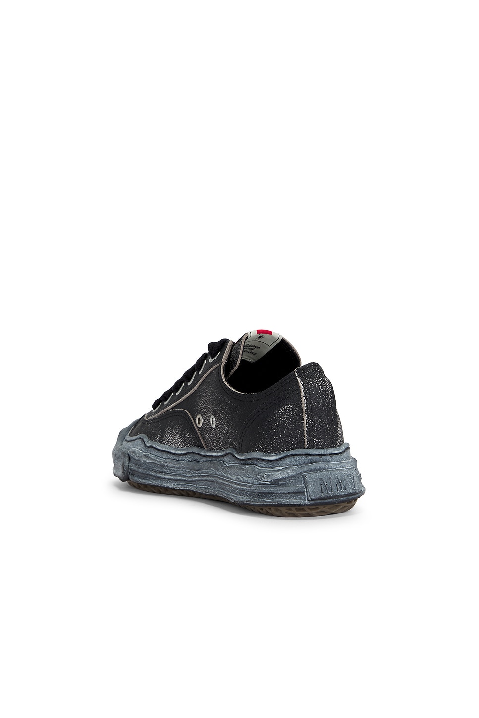 Maison MIHARA YASUHIRO Hank Original Sole Shrink Leather Low -Top Sneaker | Thumbnail 3 Maison MIHARA YASUHIRO Hank Original Sole Shrink Leather Low -Top Sneaker | Thumbnail 3