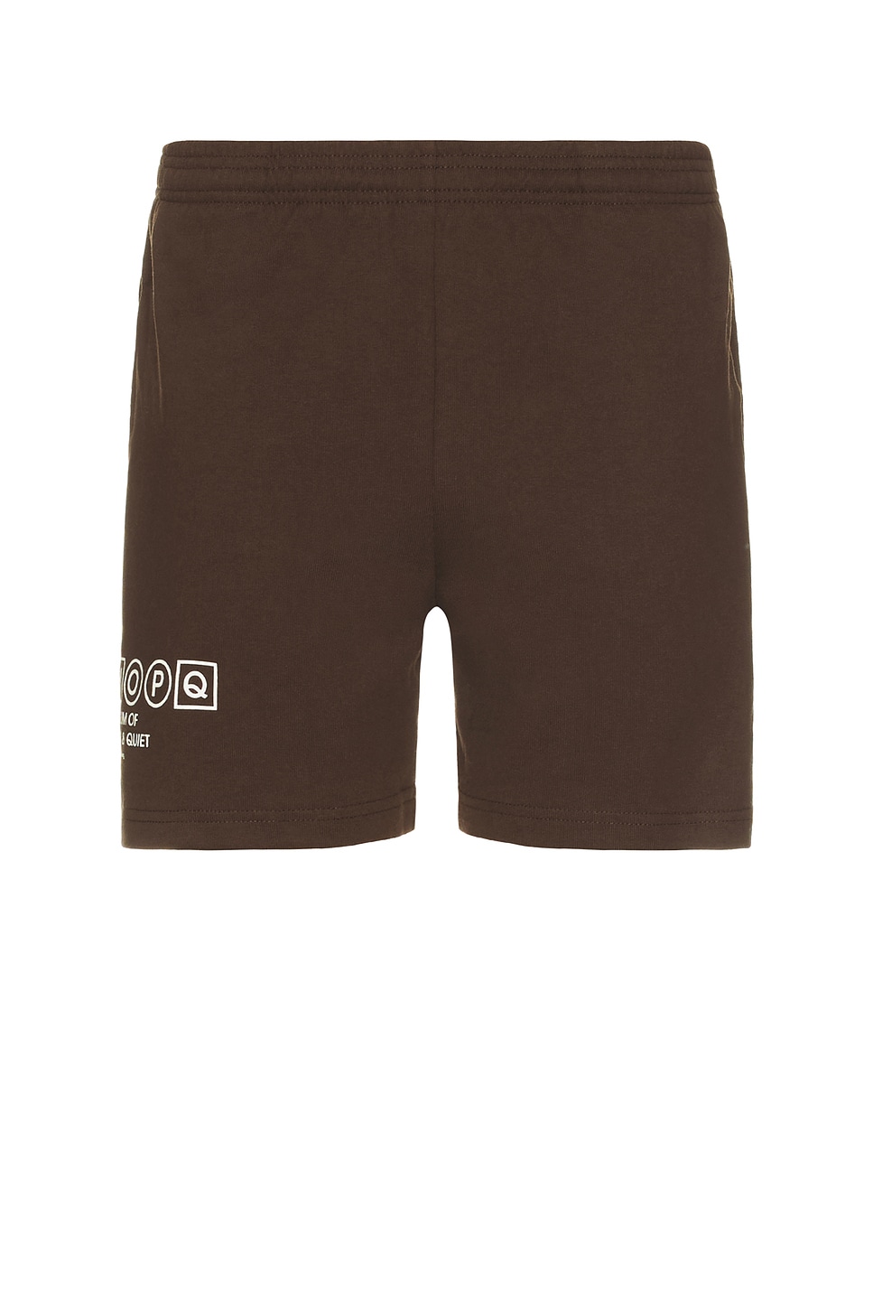 Image 1 of Museum of Peace and Quiet Simple Living Sweatshorts in Brown