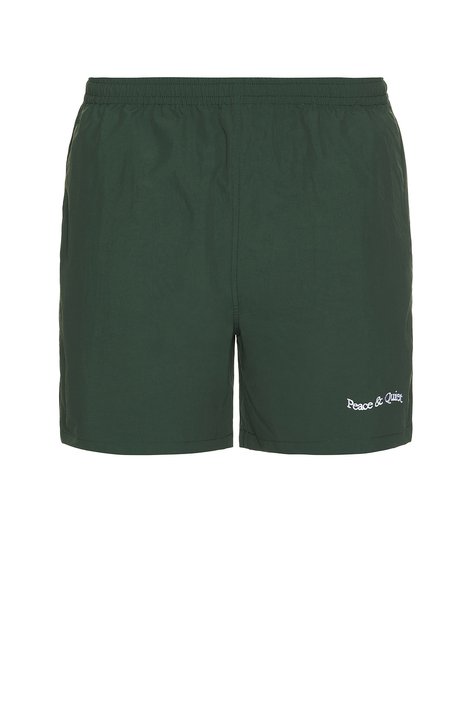 Wordmark Shorts in Dark Green