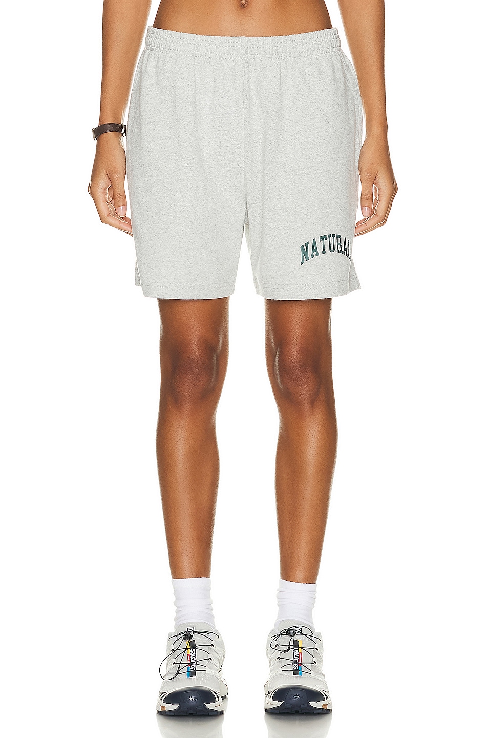 Image 1 of Museum of Peace and Quiet Natural Sweat Shorts in Heather