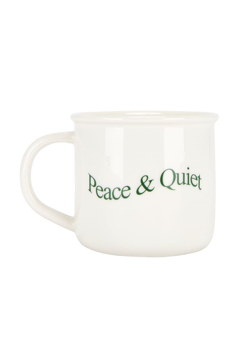 Image 1 of Museum of Peace and Quiet Wordmark Mug in White