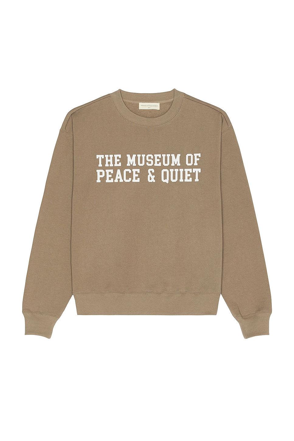 Image 1 of Museum of Peace and Quiet Campus Sweater in Clay