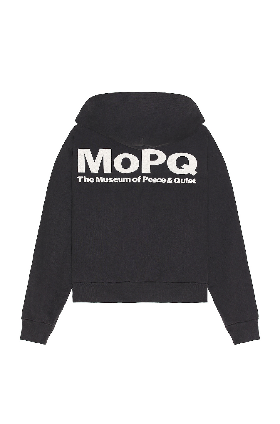 Image 1 of Museum of Peace and Quiet Contemporary Museum Zip Up Hoodie in Navy