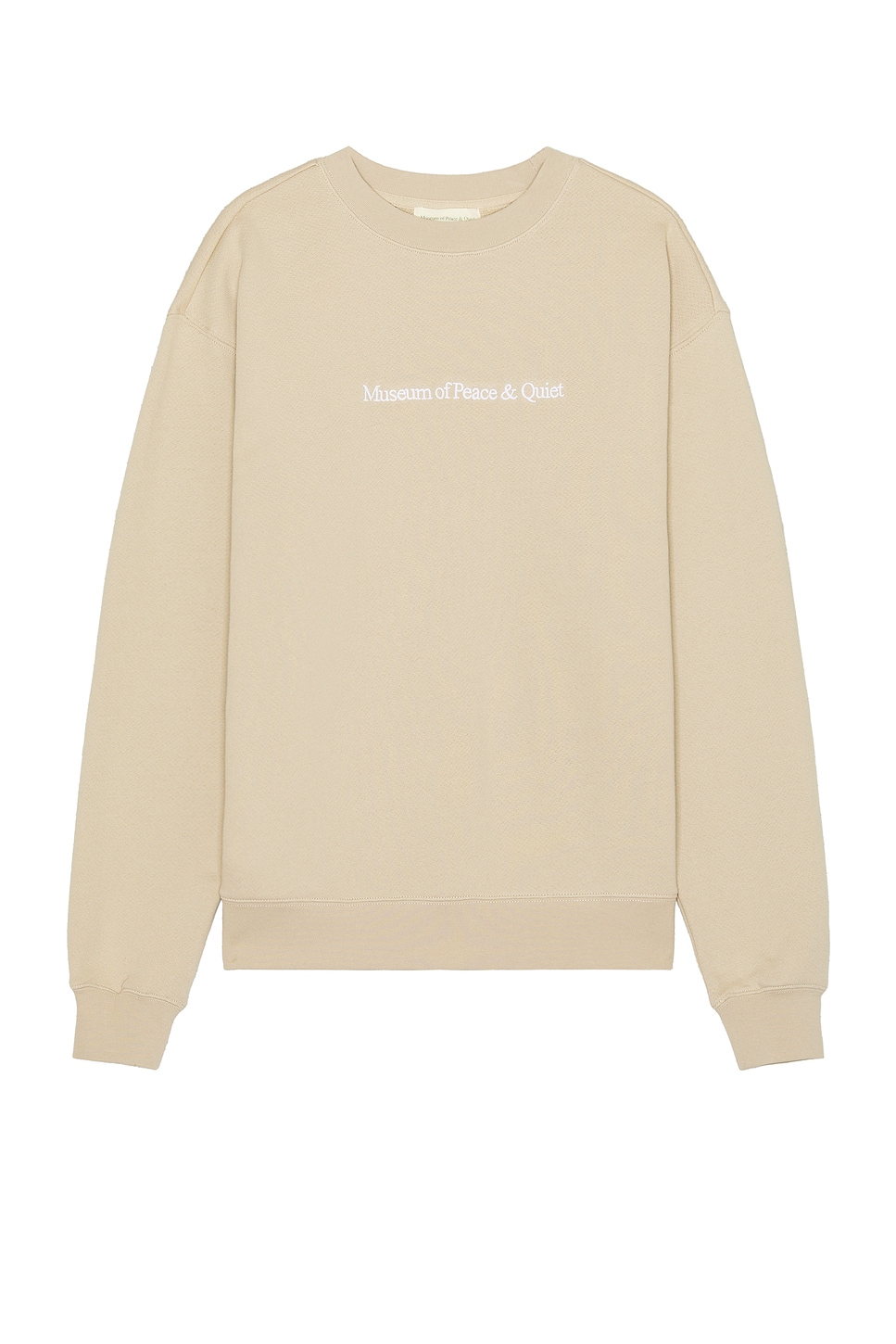 Image 1 of Museum of Peace and Quiet Mopq Crewneck in Taupe