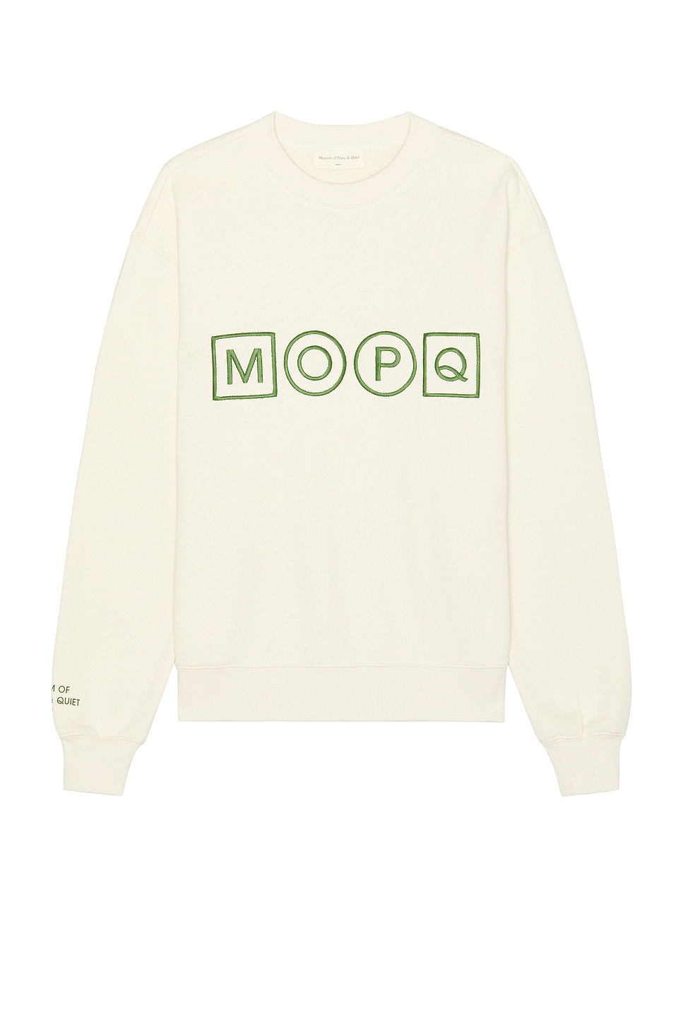 Image 1 of Museum of Peace and Quiet Simple Living Crewneck in Bone