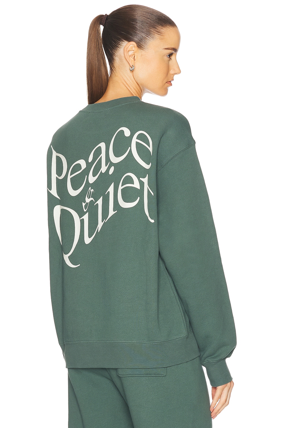 Warped Crewneck in Sage