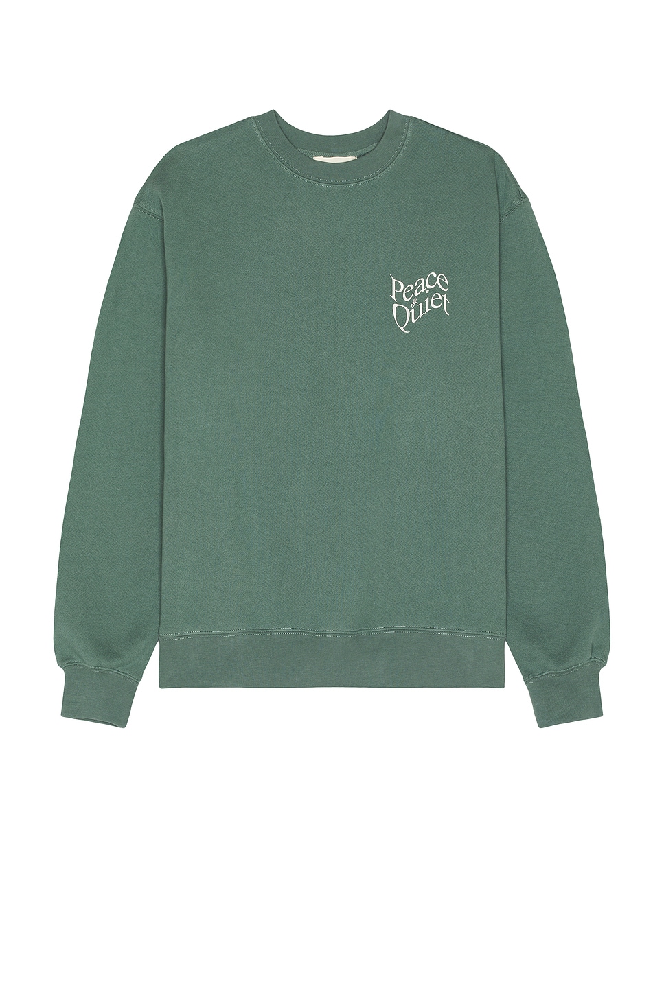 Shop Museum Of Peace And Quiet Warped Crewneck In Fern