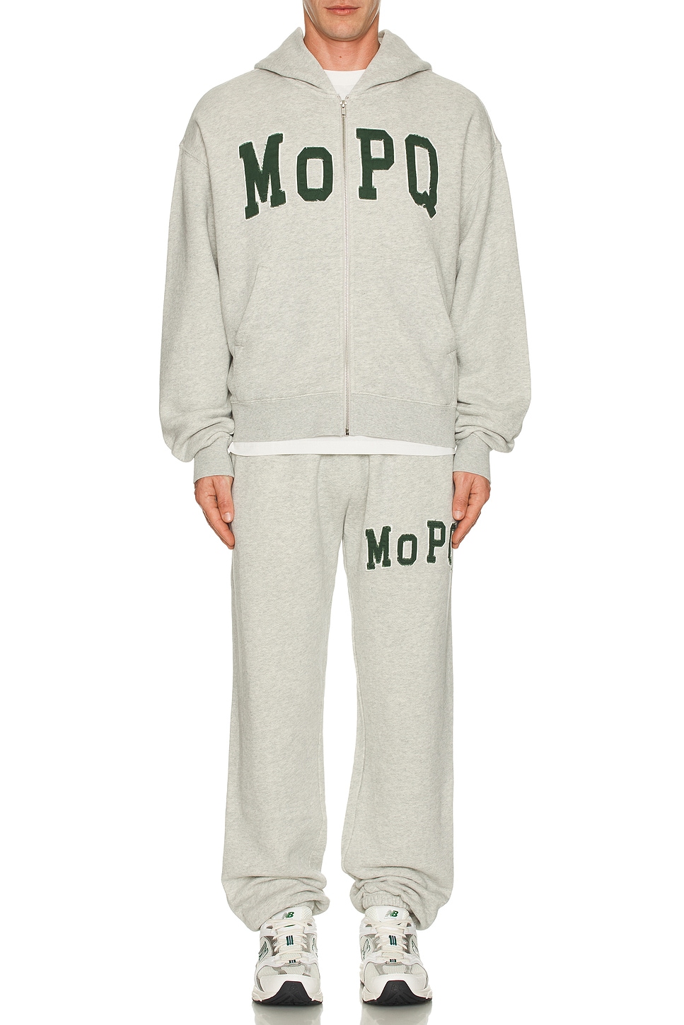 Image 1 of Museum of Peace and Quiet University Zip Up in Heather