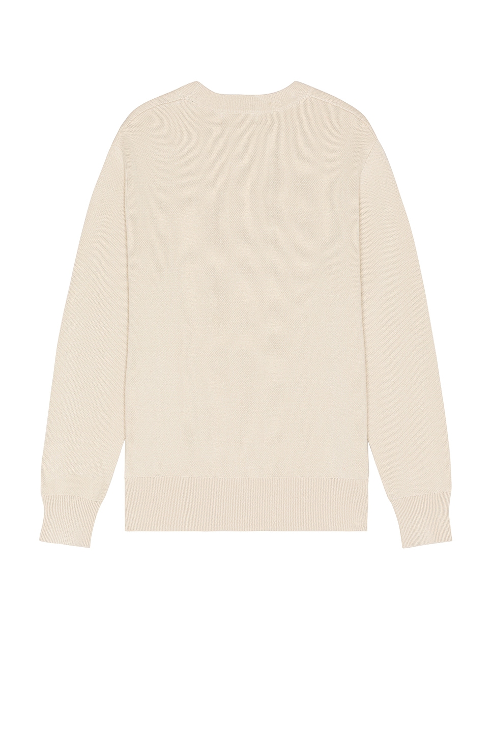 Museum Of Peace And Quiet Serif Jacquard Sweater In Bone