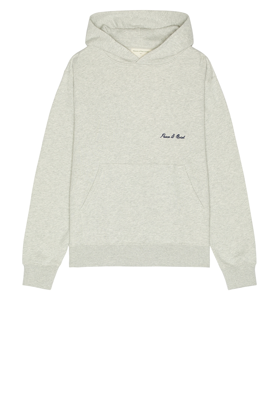 Image 1 of Museum of Peace and Quiet Wordmark Hoodie in Ash