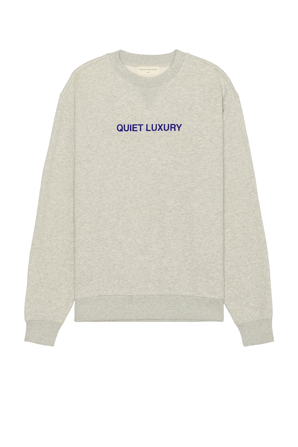 Image 1 of Museum of Peace and Quiet Quiet Luxury Crew Neck Sweatshirt in Ash