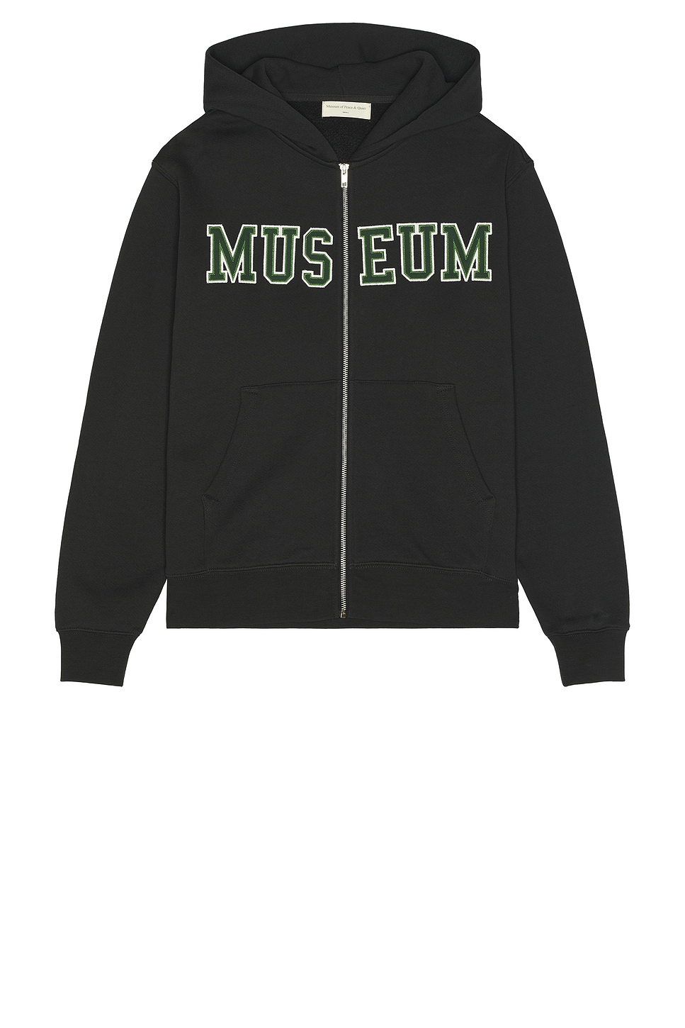 Image 1 of Museum of Peace and Quiet Museum Zip Up Jacket in Black