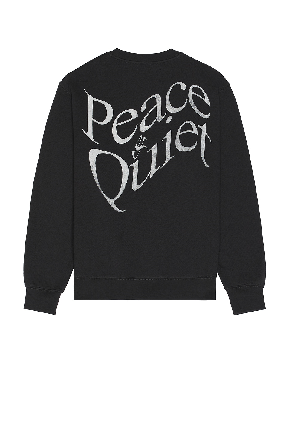 Image 1 of Museum of Peace and Quiet Warped Crewneck in Black
