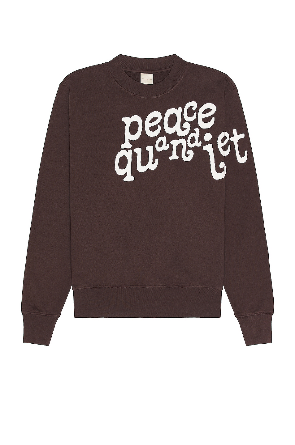 Image 1 of Museum of Peace and Quiet Etched Sweater in Brown