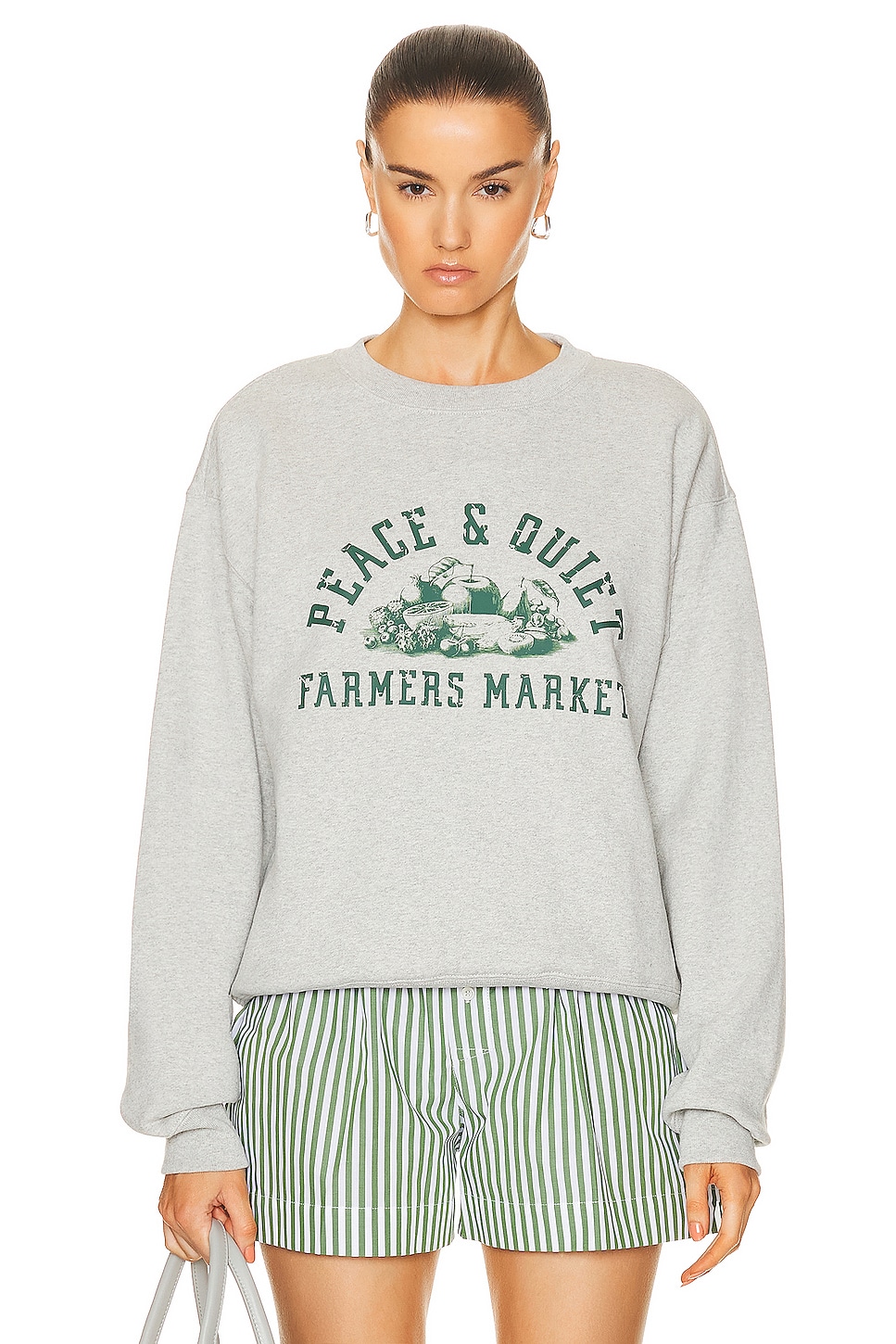 Image 1 of Museum of Peace and Quiet Farmers Market Sweater in Heather