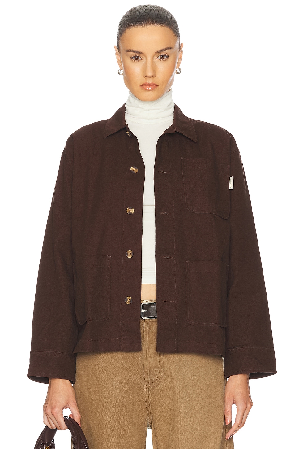 Mopq Chore Coat in Brown