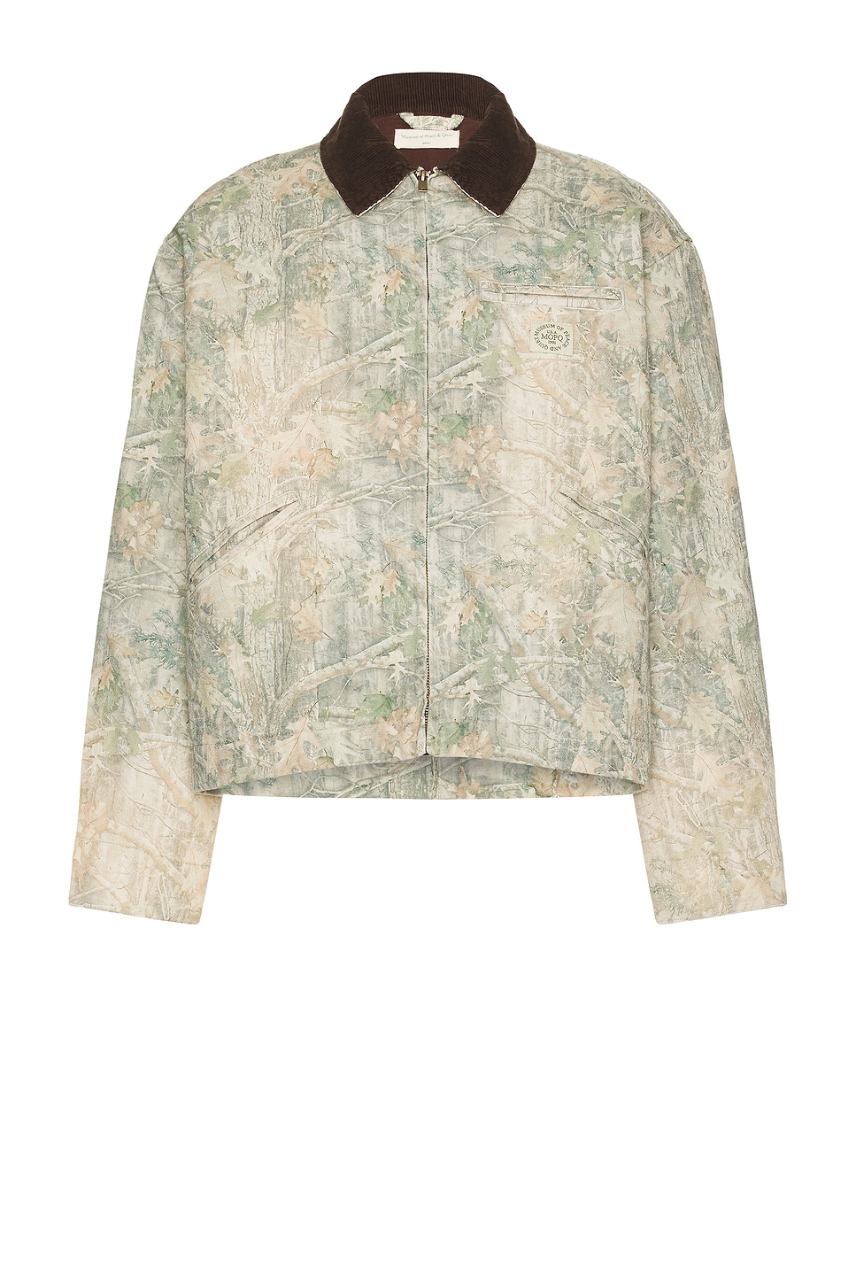 Image 1 of Museum of Peace and Quiet Utility Canvas Work Jacket in Camouflage