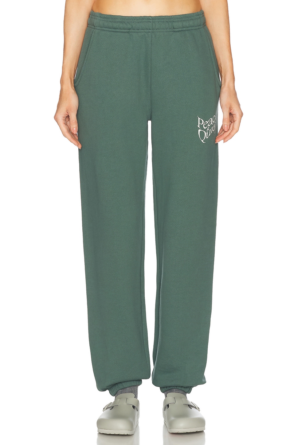 Warped Sweatpants in Sage