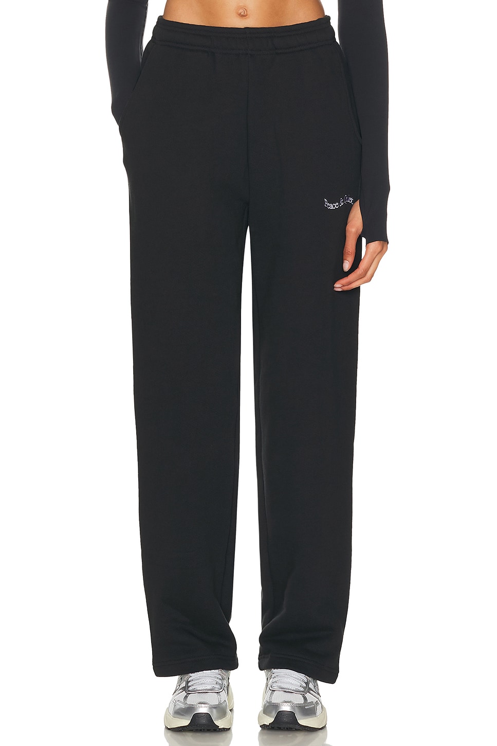 Wordmark Sweatpants in Black