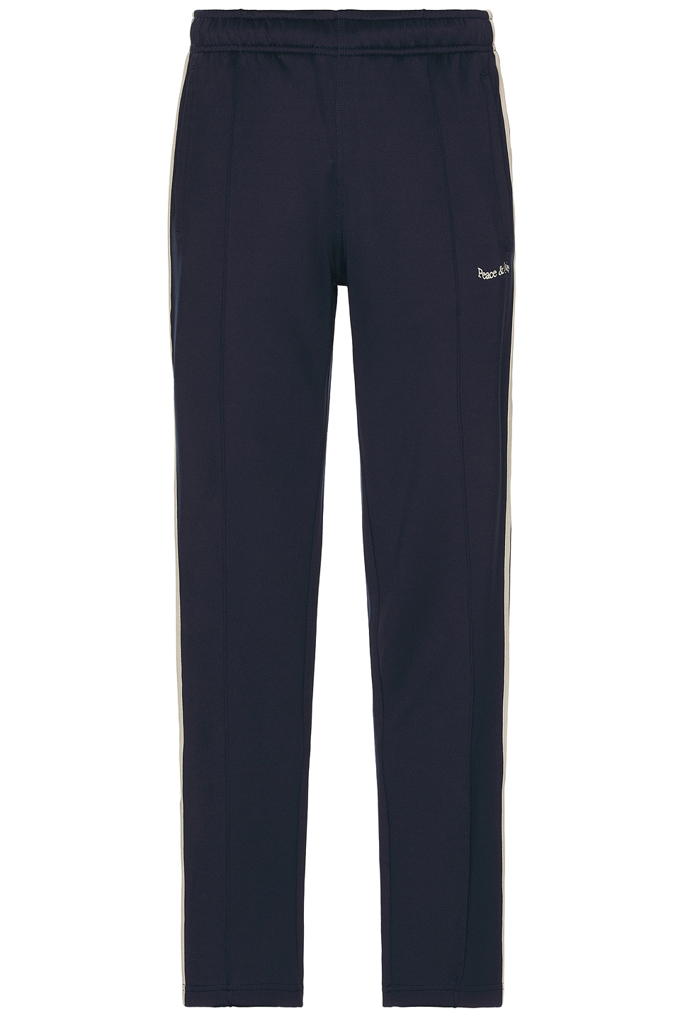 Image 1 of Museum of Peace and Quiet Wordmark Track Pants in Navy