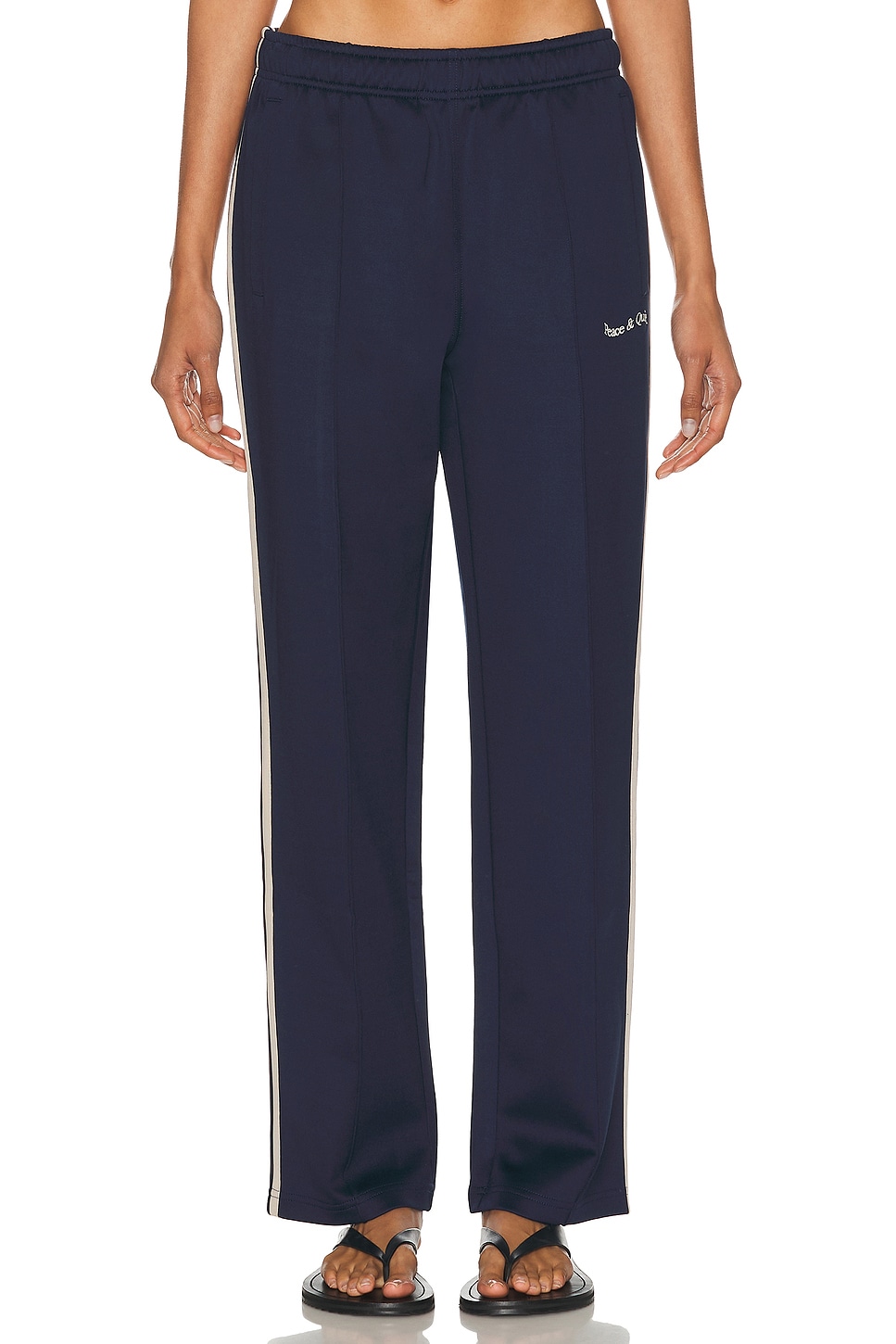 Wordmark Track Pants in Blue