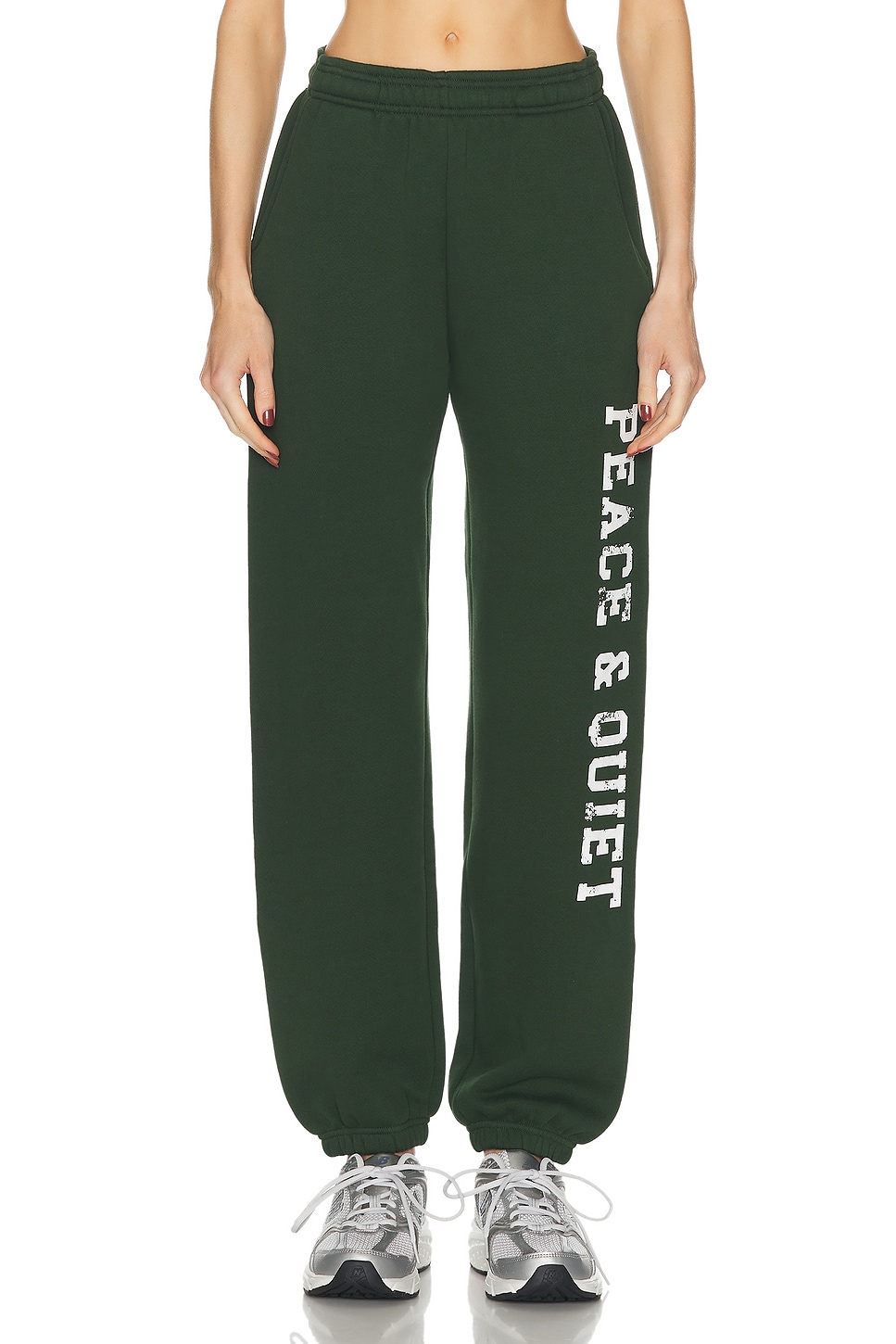 Image 1 of Museum of Peace and Quiet P.E. Sweatpants in Forest