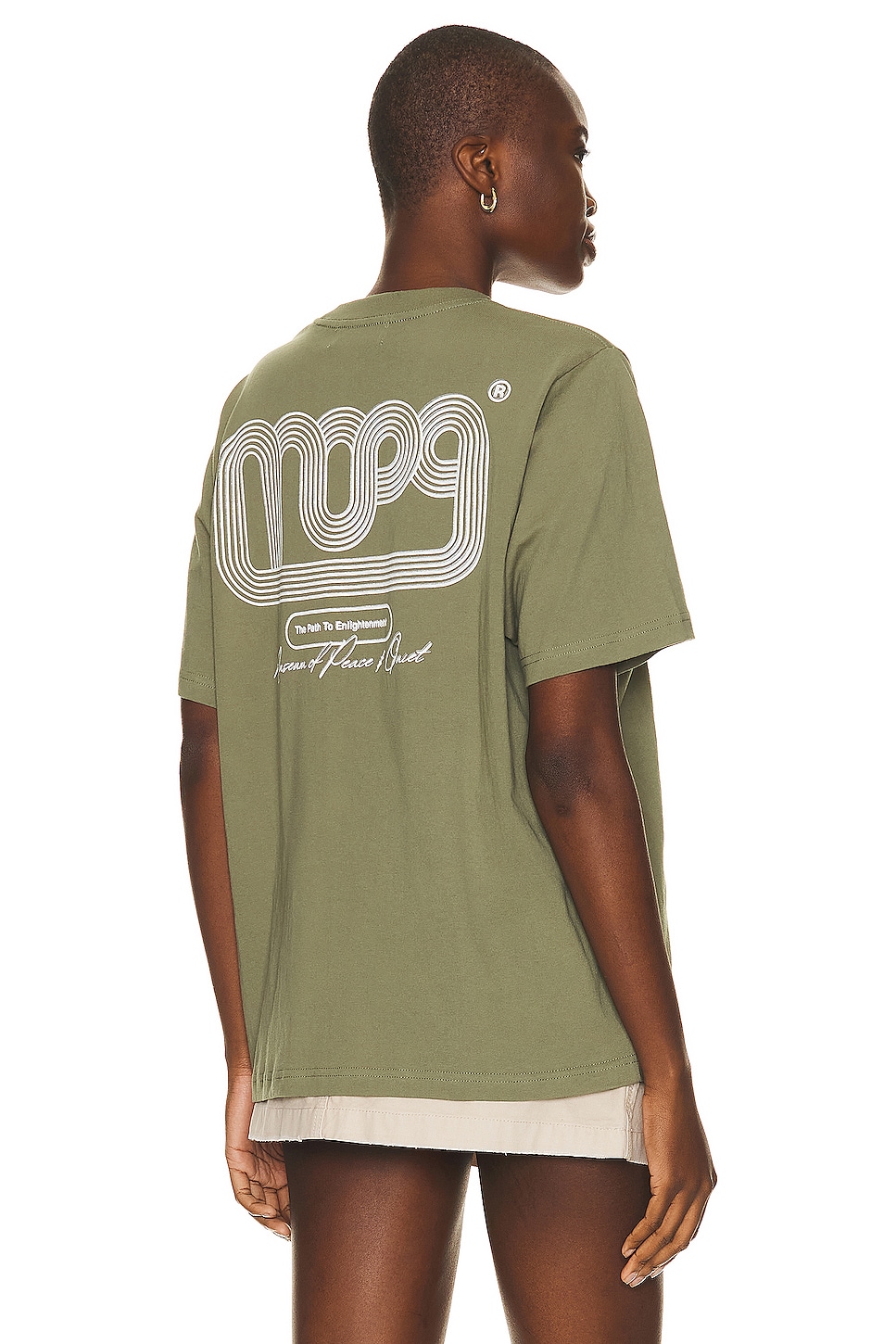 Path T-shirt in Olive