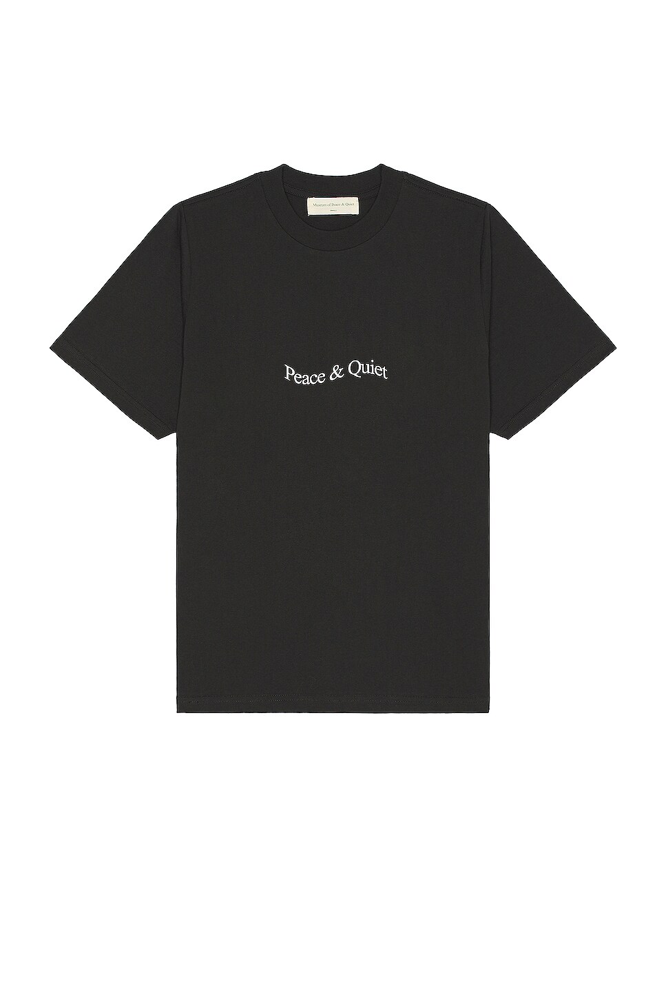 Image 1 of Museum of Peace and Quiet Wordmark T-shirt in Black