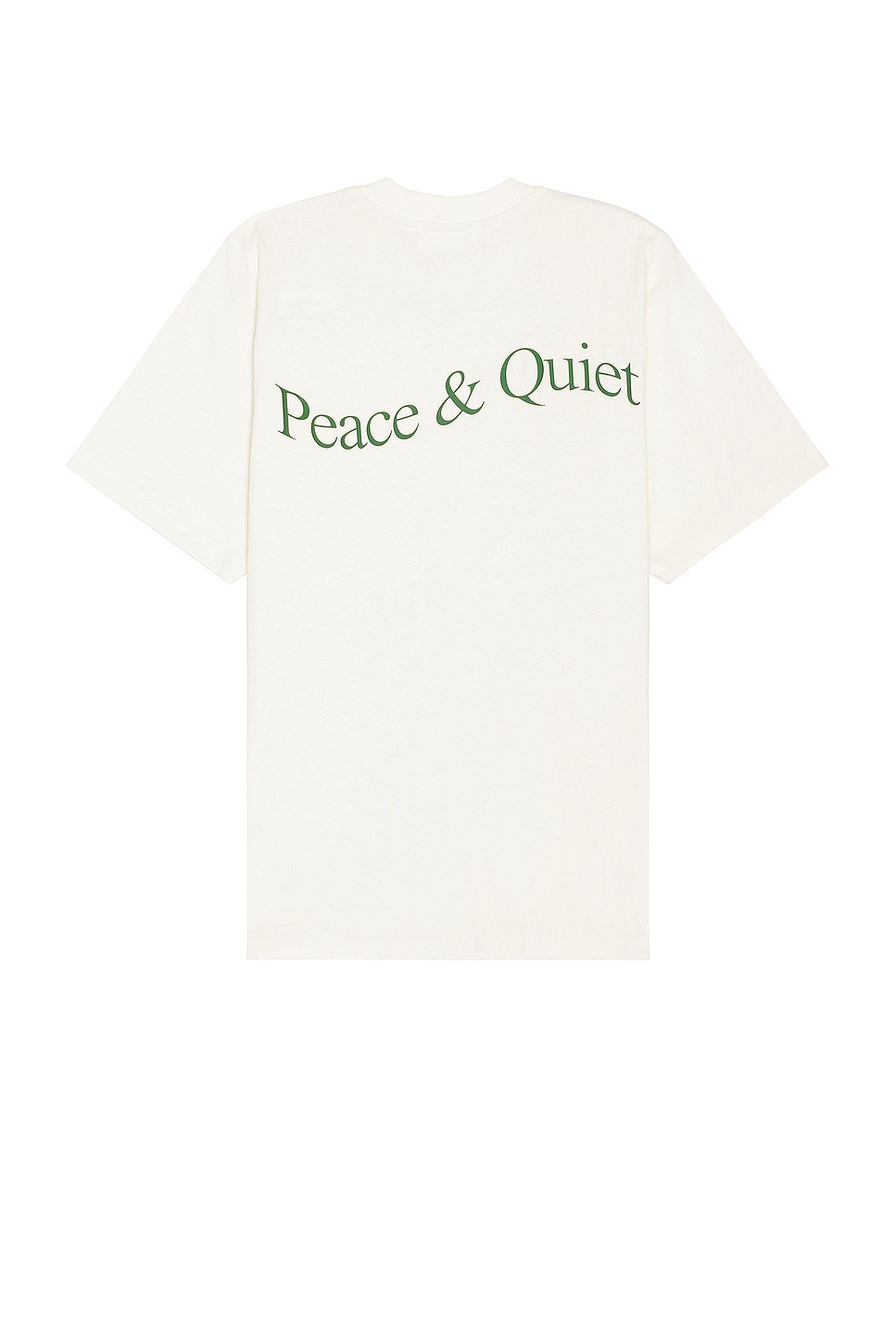 Image 1 of Museum of Peace and Quiet Wordmark T-Shirt in Bone