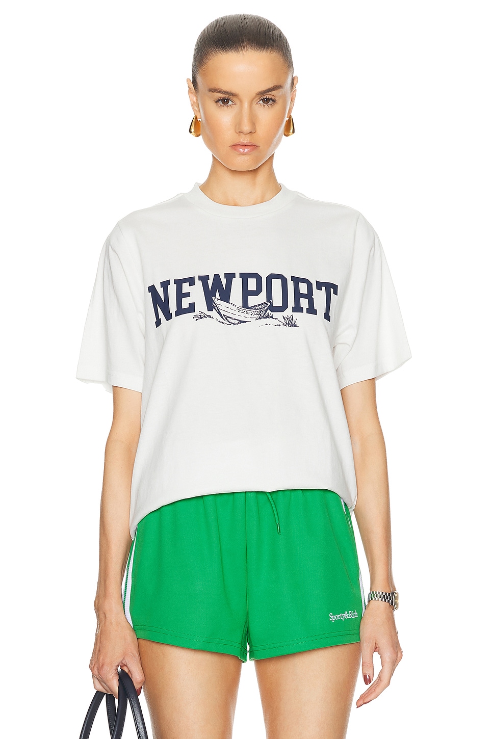 Image 1 of Museum of Peace and Quiet Newport T-Shirt in White