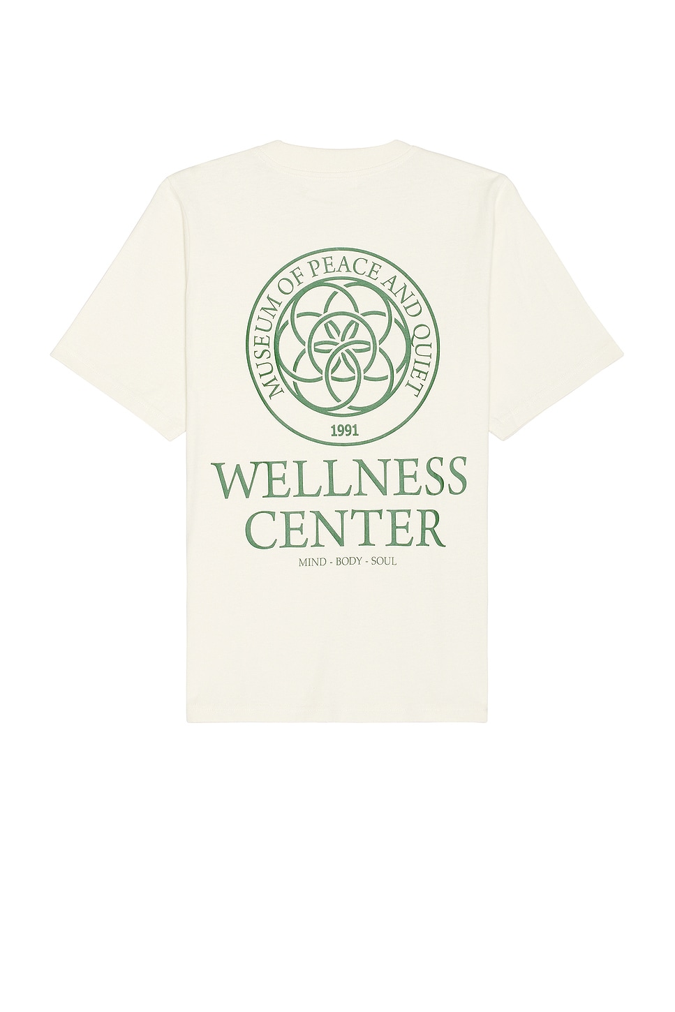 Image 1 of Museum of Peace and Quiet Wellness Center T-Shirt in Bone