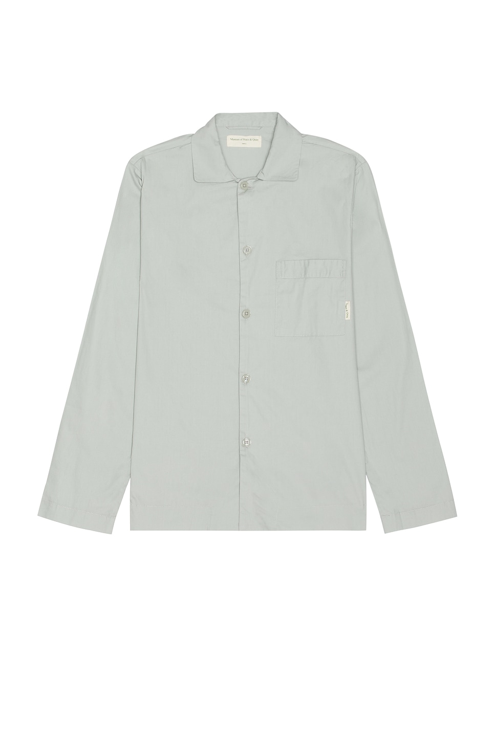 Image 1 of Museum of Peace and Quiet Lounge Pajama Shirt in Sage