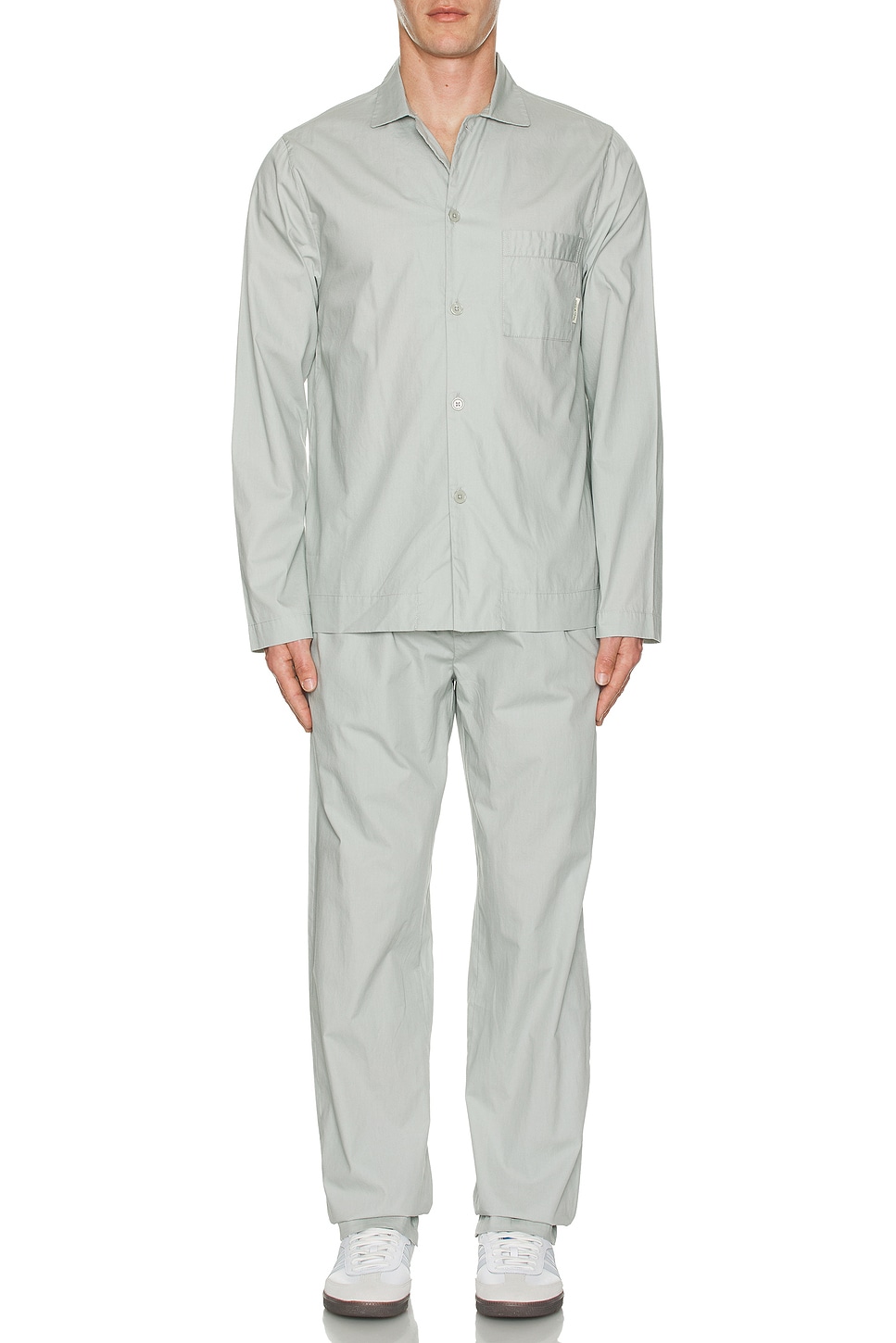 Image 1 of Museum of Peace and Quiet Lounge Pajama Shirt in Sage